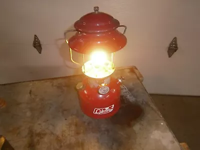 Coleman 200a Lantern Red Camping Lantern • $30