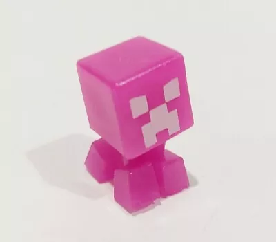 Minecraft Dungeons Series #24 1  Pink Enchanted Creeper Mini Figure Mojang • $6