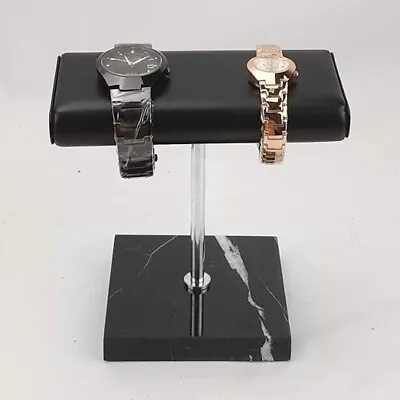 Marble And Pu Leather Bracelet Holder Jewelry Stand Jewelry Holder Watch Holder • £12.99