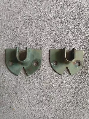 Vintage US Military Truck Jeep M151 Mutt Rear Seat Side Mounting Brackets Pair • $16.98