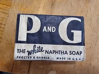 Vintage P And G The White Naphtha Soap Made In The Usa Still Sealed  Free Ship  • $11.99