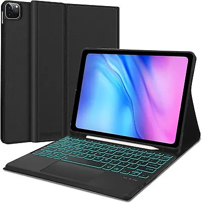 For IPad Pro 11 Inch 4th 3rd 2nd 1st Gen 2022 Backlit Keyboard Stand Case Cover • £14.99