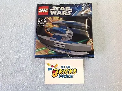 $9.99 • Buy Lego Star Wars 30055 Vulture Droid Polybag New/Sealed/Retired/Hard To Find