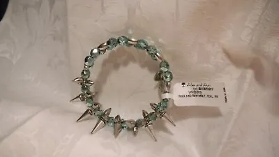 Alex And Ani Rock And Raw Teal Wrap Beaded Bracelet NWT VW363RS • $35.99
