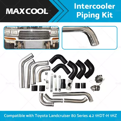 Intercooler Piping Kit Suitable For Toyota Landcruiser 80 Series 4.2 1HDT-H 1HZ • $535.90