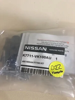 OEM NISSAN Genuine K7711-VK100AU 4WD Tonneau Cover FITTING KIT D22 NAVARA • $99