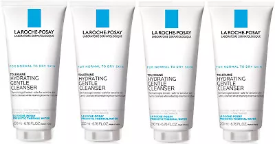 4 La Roche-Posay Toleriane Hydrating Gentle Cleanser - 6.76 Fl Oz. Exp: 08/2024 • $34.99