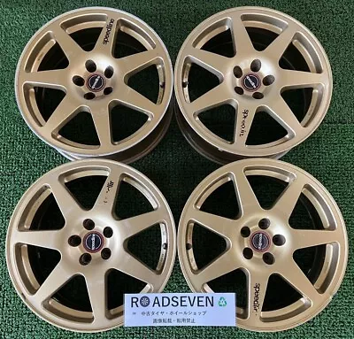 Genuine 17 Speedline Corse SL1502B Impreza WRX STI Forged 5x100 Gold Wheels  • $1099