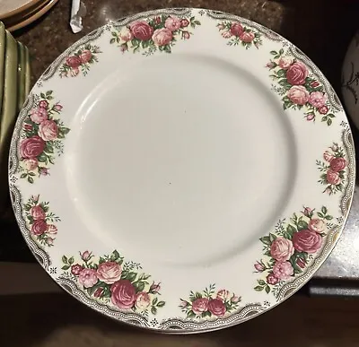 Vintage Retroneu English Roses 3028 Dinner Plate Rose Flower FINE CHINA • $11.99