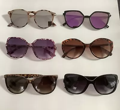 6 Stunning Pairs Of Ladies Sunglasses By M&S Accessorize Next Primark VGC  • £6
