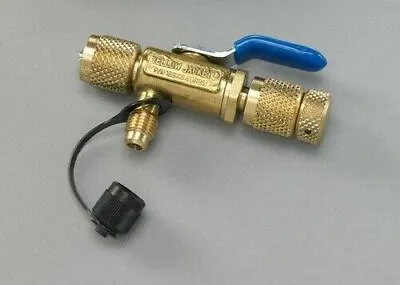 Yellow Jacket 18975 1/4  4-in-1 Ball Valve Tool Core Removal With Side Port • $73.13