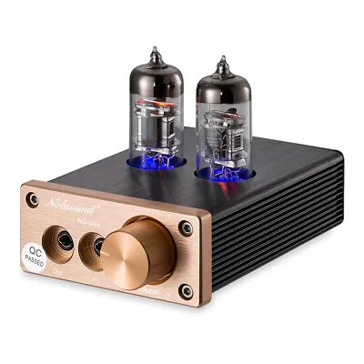 Nobsound Mini Vacuum Tube Headphone Amplifier Stereo HiFi Audio Preamplifier • $42.29