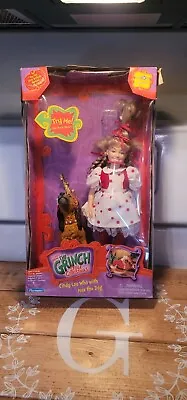 Talking Cindy Lou Who Doll W/Max The Dog 12  HTF • $176