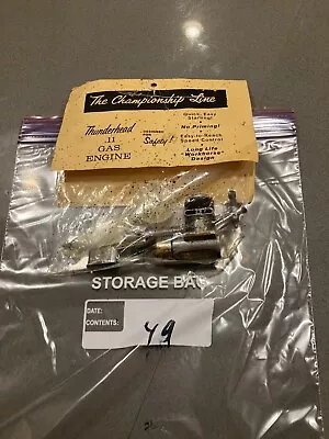 $39 • Buy NIP Gilbert Thunderhead 11 F/f Model Balsa Airplane Engine Cox .049