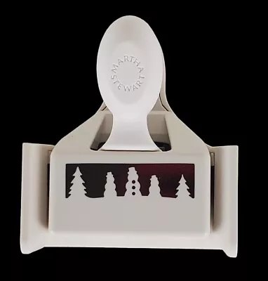 Martha Stewart Crafts Holiday Christmas Edge Punch SNOWMAN PINE TREES HTF EC • $22.95