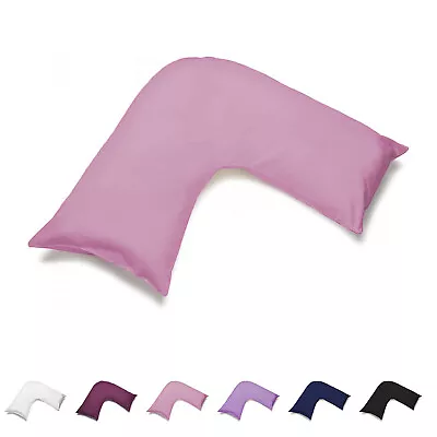 Microfibre U V Shape Tri Pillowcase Comfortable Ultra Soft Luxury - 1000TC • $16.95