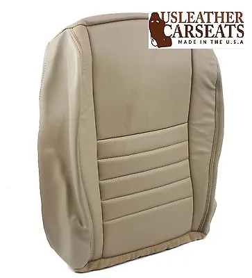1999-2004 Ford Mustang GT V8 Driver Bottom Replacement Leather Seat Cover Tan • $136.99