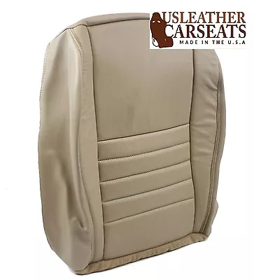 1999 Ford Mustang GT V8 V6 Driver Side Bottom Replacement Leather Seat Cover Tan • $126.99