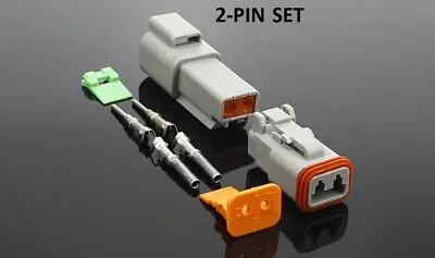 Fits Deutsch Dt Series Multi Plug Waterproof Connector 2 3 4 6 8 12 Way Pin Kit • £5.39