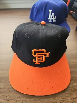 RARE Vintage 90s San Francisco Giants New Era Pro Model Snapback Hat NWOT S-M • $75