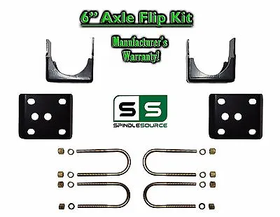 6  REAR Axle Lowering Drop Flip Kit FOR 04 - 14 Ford F-150 2WD 4WD Truck • $97.48