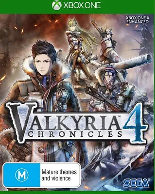 Valkyria Chronicles 4 Microsoft XBOX One XB1 Brand New Not Sealed Free Postage • $13.99