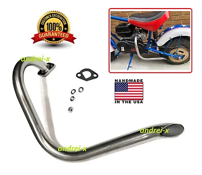 Mini Bike Custom Exhaust Header Pipe For Predator 212cc & Honda GX200. • $64.90