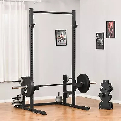 Power Rack Strength Training Equipment For Home Gym W/ Heavy-Duty Steel • $219.99
