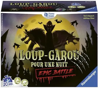 Ravensburger Loup-Garou Pour Une Nuit - Epic Battle Game - Brand New & Sealed • £19.94