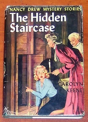 The Hidden Staircase By Carolyn Keene Nancy Drew Stories C1958 HC In Dustjacket • $19.99