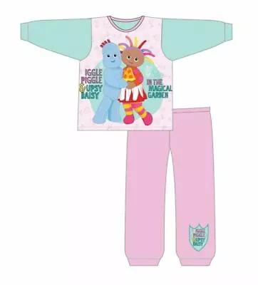 In The Night Garden Girl Upsy Daisy/Iggle Piggle Long Pyjamas Age 3-4y • £7.45