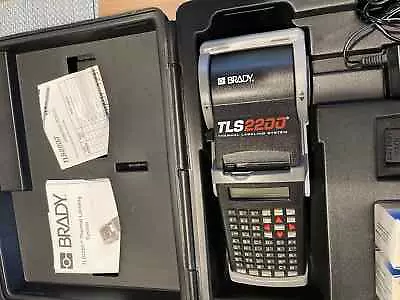 BRADY TLS2200 Thermal Labeling System  With Labels • $8
