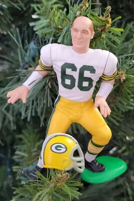 Ray Nitschke Green Bay Packers Football NFL Xmas Ornament Vtg Jersey #66 HOF  • $26.28