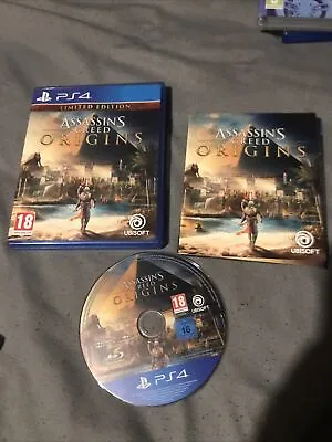 Assassins Creed: Origins Limited Edition (Sony Playstation 4 PS4 Game) • £9.99