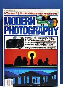 Modern Photography; August 1983 • $14.99