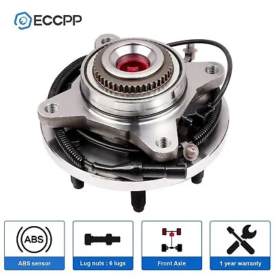 1Pc Wheel Hub Bearing Assembly Front 4WD For 2009 2010 Ford F150 6 Lug W/ ABS • $62.95