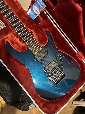 Ibanez RG1527 Team J Craft Royal Blue 7 String Electric Guitar W/ OHSC Edge Pro • $1399.95