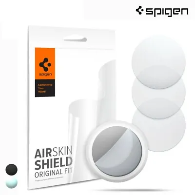 Spigen AirSkin Shield HD Screen Protector Film For Apple AirTag (4 Pack) • £10.99