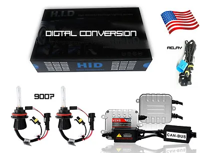 9007 Bi-xenon 6000k Slim Canbus Digital Hid Conversion Kit Bulbs Ballast • $49.94