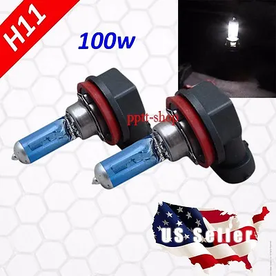 H11 Halogen 100w Xenon 12v Headlight Bright White #Kb8 Lamp Bulb Fog Light • $8.80