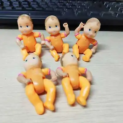 $12.99 • Buy 5pcs 2.5  Fisher Price Loving Family Dollhouse Baby Daughter Figure Dolls