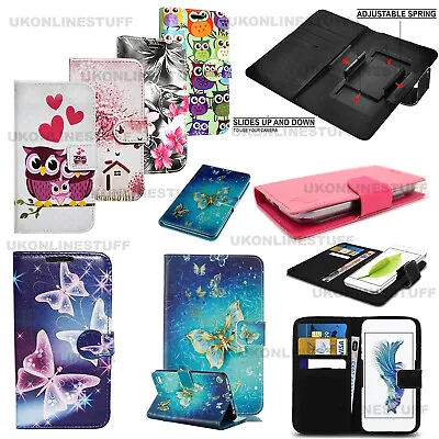 £3.35 • Buy For Alcatel 1B 2020-2022 5.5  Universal PU Leather Wallet Flip Stand Case Cover