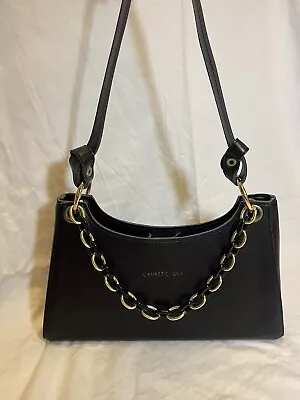 Vintage Style Shoulder Bag | SHEIN | Leather |Detachable Strap & Chain • $10