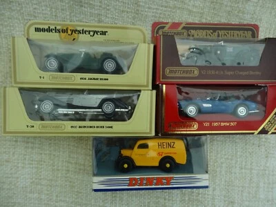 £15 • Buy 5 Vintage Models Matchbox & Dinky Cars Never Been Out Of Boxes