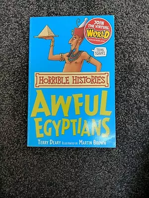 Horrible Histories Awful Egyptians Book • £1