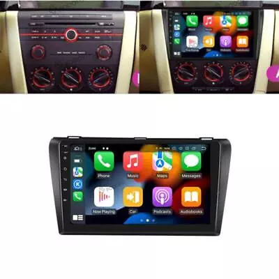 Android 11.0 Car Stereo MP5 Radio Player GPS Navi CarPlay For Mazda 3 2004-2009 • $227.05