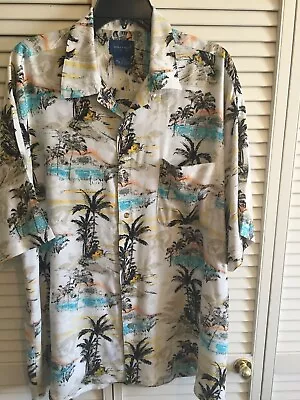$40 • Buy Vtg 70's Towncraft J C Penny Hawaiian Shirt Size L Excellent