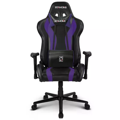 $439 • Buy ZQRacing V6 Racer Series Gaming Office Chair-Purple/Black