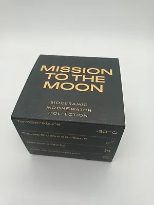£15.99 • Buy OMEGA SWATCH New Watch Box ONLY Mission To The Moon