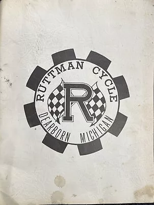 RARE Rupp Mini Bike Service Manual • $24.95